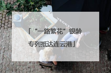 “一路繁花”银龄专列抵达连云港