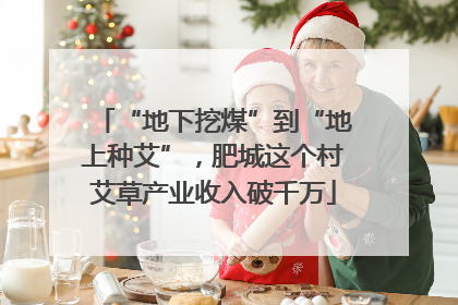 “地下挖煤”到“地上种艾”，肥城这个村艾草产业收入破千万