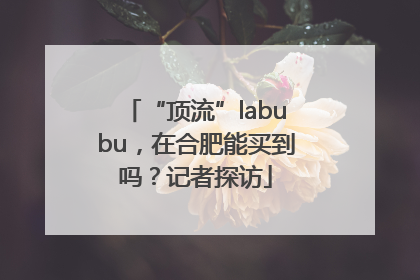 “顶流”labubu，在合肥能买到吗？记者探访