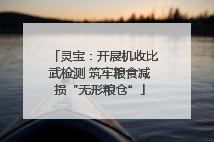 灵宝：开展机收比武检测 筑牢粮食减损“无形粮仓”