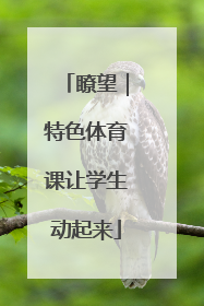 瞭望｜特色体育课让学生动起来