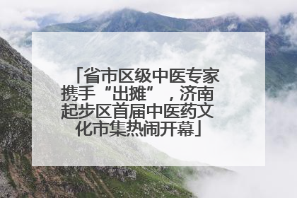省市区级中医专家携手“出摊”，济南起步区首届中医药文化市集热闹开幕