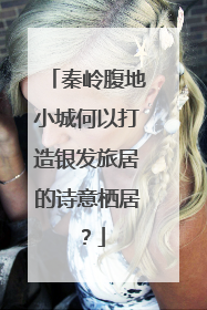 秦岭腹地小城何以打造银发旅居的诗意栖居？