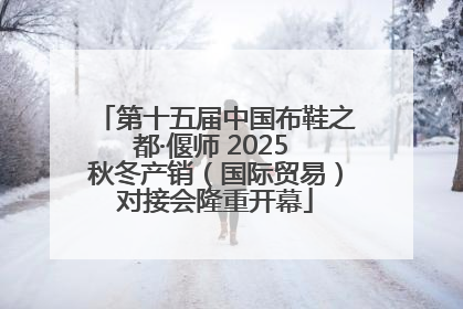 第十五届中国布鞋之都·偃师 2025 秋冬产销（国际贸易）对接会隆重开幕