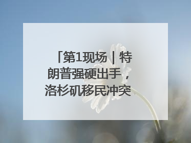 第1现场｜特朗普强硬出手，洛杉矶移民冲突如何破局