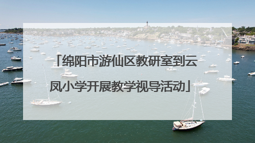 绵阳市游仙区教研室到云凤小学开展教学视导活动