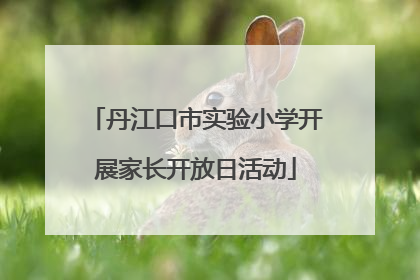 丹江口市实验小学开展家长开放日活动