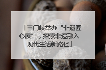 三门峡举办“非遗匠心展”，探索非遗融入现代生活新路径