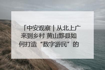 中安观察｜从北上广来到乡村 黄山黟县如何打造“数字游民”的“桃花源”？