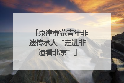京津冀蒙青年非遗传承人“走进非遗看北京”