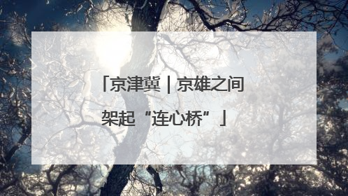 京津冀｜京雄之间架起“连心桥”