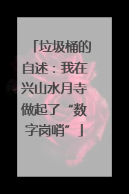 垃圾桶的自述：我在兴山水月寺做起了“数字岗哨”
