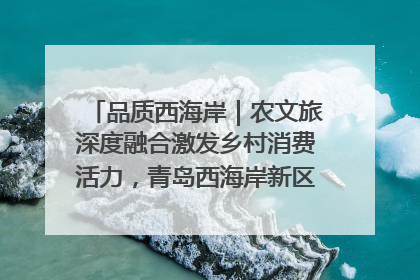 品质西海岸｜农文旅深度融合激发乡村消费活力，青岛西海岸新区的乡村振兴实践