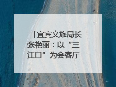 宜宾文旅局长张艳丽：以“三江口”为会客厅，打造近悦远来的国际旅游城市｜文旅局长说