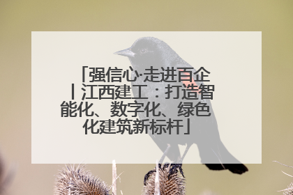 强信心·走进百企丨江西建工：打造智能化、数字化、绿色化建筑新标杆