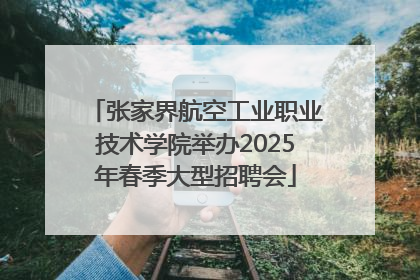 张家界航空工业职业技术学院举办2025年春季大型招聘会