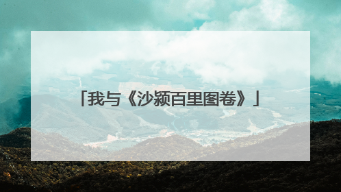 我与《沙颍百里图卷》