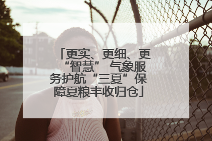 更实、更细、更“智慧” 气象服务护航“三夏”保障夏粮丰收归仓