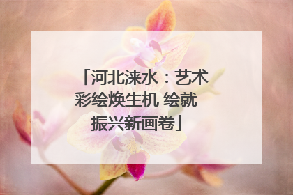 河北涞水：艺术彩绘焕生机 绘就振兴新画卷