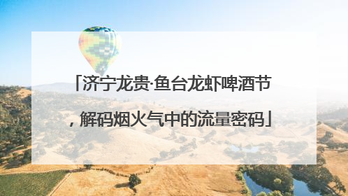 济宁龙贵·鱼台龙虾啤酒节，解码烟火气中的流量密码