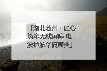 湖北随州：匠心筑牢无线屏障 电波护航华夏盛典