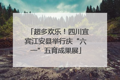 超多欢乐！四川宜宾江安县举行庆“六一”五育成果展