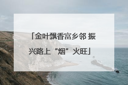 金叶飘香富乡邻 振兴路上“烟”火旺