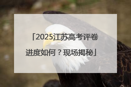 2025江苏高考评卷进度如何？现场揭秘