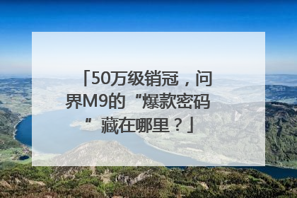 50万级销冠，问界M9的“爆款密码”藏在哪里？